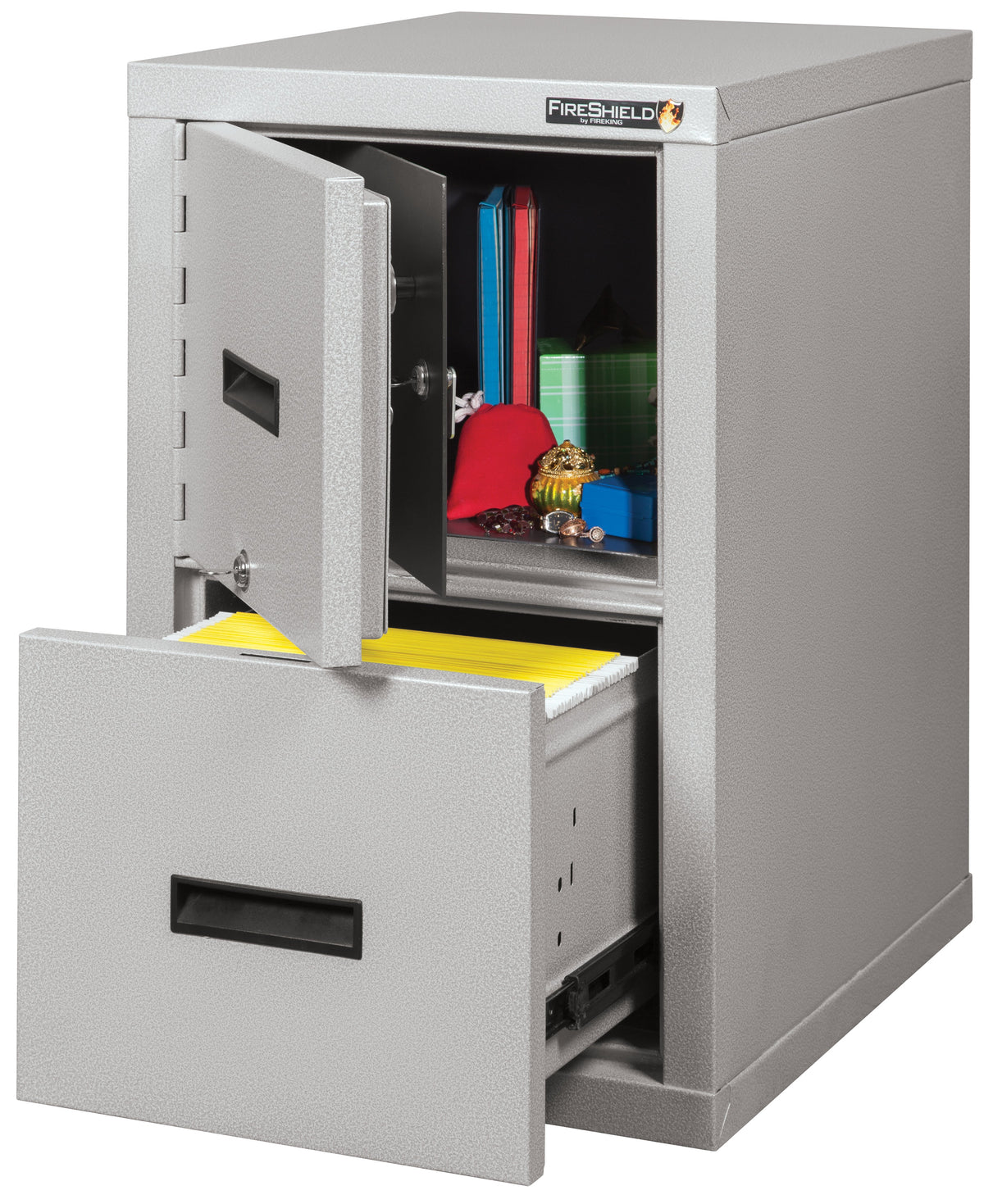 FireKing Space Saving FireShield® Safe-in-a-File Cabinet
