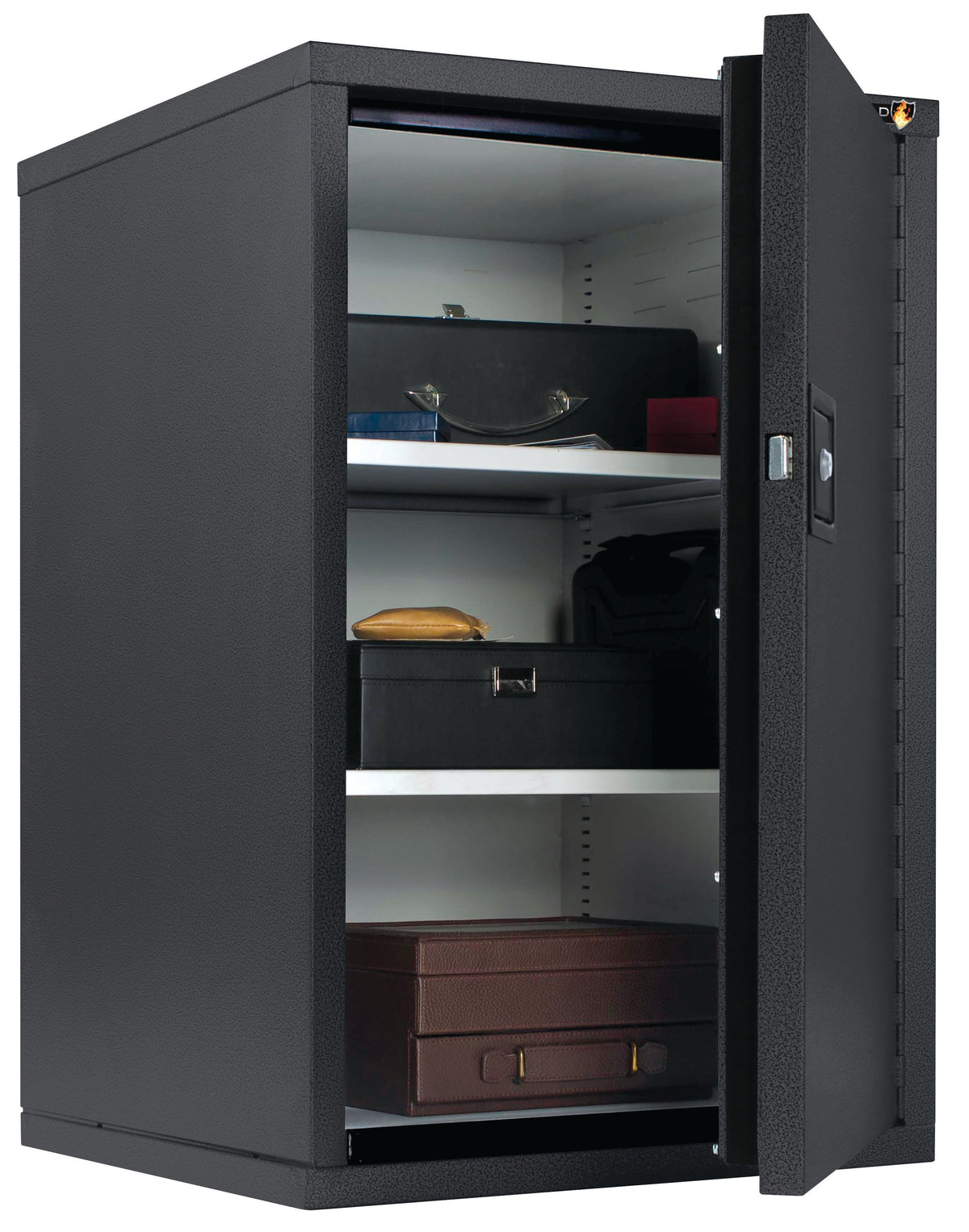 FireKing FireShield® HSC-3422 Storage Cabinet with 2 Adjustable Shelves - 1-Hour Fire Rating - 3 Colors