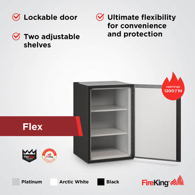 FireShield® Edge Series Fire-Rated Storage Cabinet - 1 Hour Fire-Rated - Executive, Shared, Hybrid, or Flex Configurations