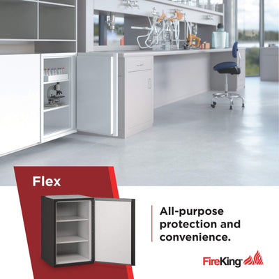 FireShield® Edge Series Fire-Rated Storage Cabinet - 1 Hour Fire-Rated - Executive, Shared, Hybrid, or Flex Configurations