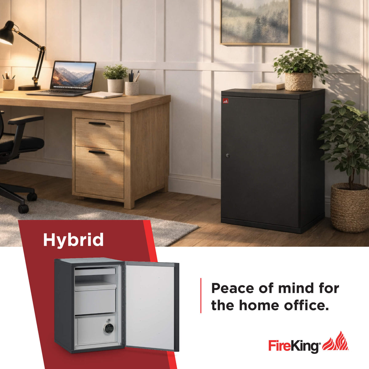 FireShield® Edge Series Fire-Rated Storage Cabinet - 1 Hour Fire-Rated - Executive, Shared, Hybrid, or Flex Configurations